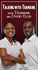 Tramaine Ellis, with Co-Host David E. Ellis III